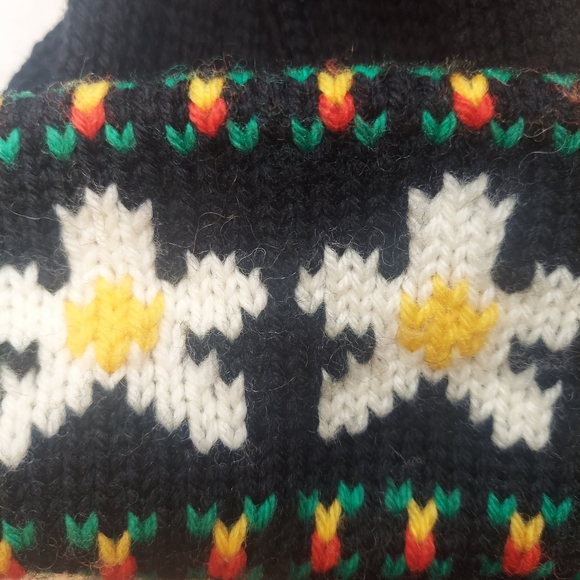 Vintage Wool Hat Made in USA Marceau Sports Daisy Design EUC - Picture 3 of 4